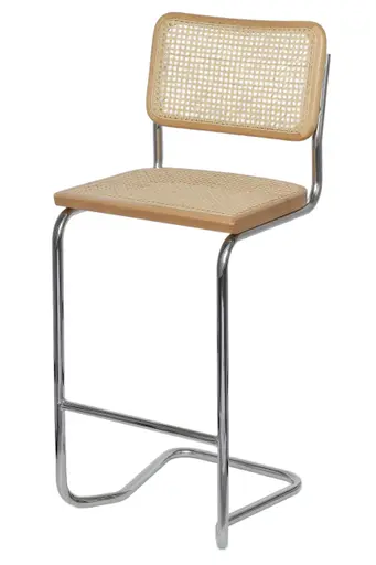 Barhocker - Ratterngeflecht, Buche natur