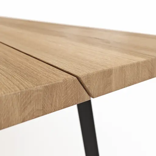 Esstisch Talara Lina - LB ca. 240x100cm, Wildeiche Natur