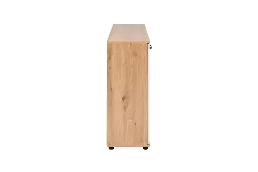 Sideboard- B a. 107 cm, Eiche Dekor, Beige