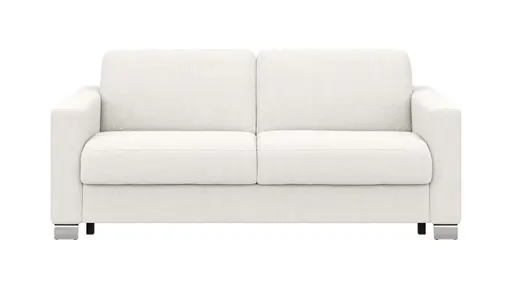 Sofa Nuoro - 2,5-Sitzer inkl. Schlaffunktion, Armlehne 1, Stoff, Natur