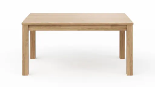 Esstische Dinner - ausziehbar, LB ca. 160x90 cm , Eiche bianco massiv