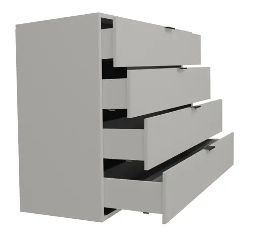 Kommode - Grau 