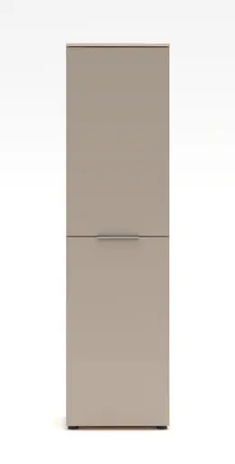 Garderobe - inkl. Sitzkissen, Riva Eiche Nachbildung, Kaschmir