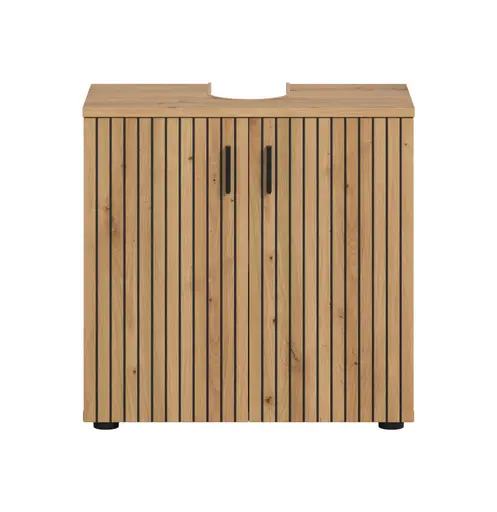 Badblock - 4-teilig, Artisan Eiche Nachbildung