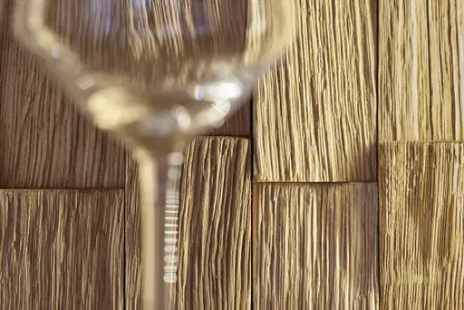 Wohnwand Bakersfield - inkl. Beleuchtung, sichtbare Rückwände mit Holzschindeln/Schubladenfront mit Schroppung, Asteiche massiv, geölt