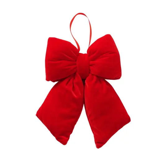Dekoschleife - HL ca. 6,5x30 cm, Rot