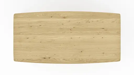 Esstisch Phoenix - LB ca. 100x200 cm, Eiche massiv, bianco geölt