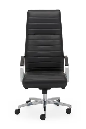 Chefsessel - Multiblock-Mechanik, Softleder, Schwarz