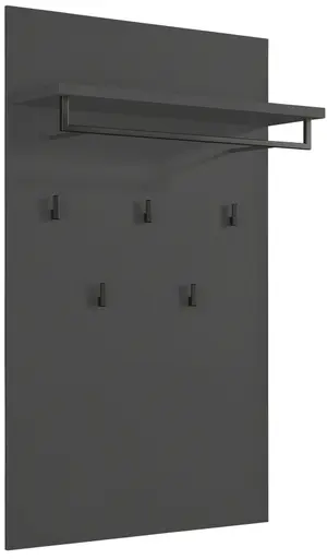 Garderobenpaneel - B ca. 69 cm, Anthrazit