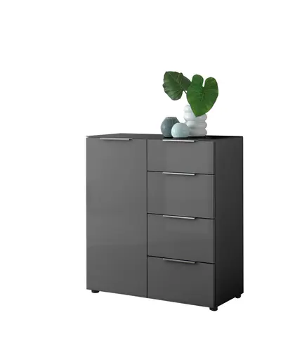 Kommode- B ca. 90 cm, Anthrazit