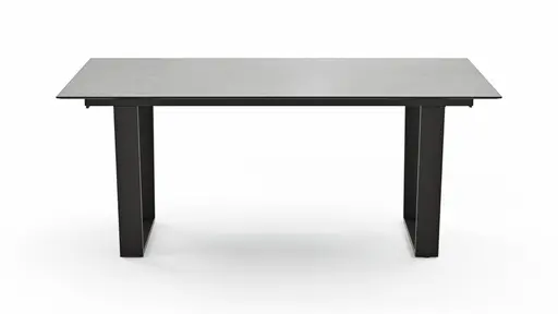 Esstisch Dinner - verlängerbar, LB ca. 180x95 cm, Kunststoff, Hellgrau