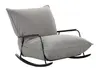 Sessel Fluffy - Stoff, Grau