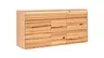 Sideboard Hillsboro - inkl. Beleuchtung, Buche/Kernbuche natur, geölt
