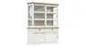 Buffetschrank Louisiana - mit Schiebetüren, teilmassiv, Weiß