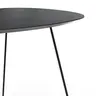 Ecktisch Fano - LBH ca. 59x50x55 cm, Fenix, Schwarz