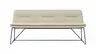 Polsterbank Macano - B ca. 200 cm, Stoff, Beige