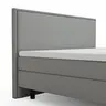 Boxspringbett Valencia - Liegefläche ca. 160x200 cm, Stoff, Zink