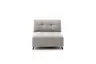 Sessel Comodo - 1-Sitzer, Stoff, Offwhite
