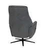 TV-Sessel MARCELAS - drehbar, Relaxfunktion, Kopfteilverstellung, Stoff, Grau
