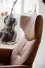 Relaxsessel Helge - Leder Anilin, Cognac