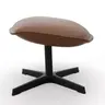 Hocker Helge - Leder Anilin, Cognac