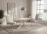 Freischwinger - Stoff, Beige