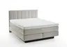 Boxspringbett - Liegefläche ca. 180x200 cm, Stoff, Natur