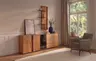 Sideboard Saratoga - Wildeiche massiv, natur geölt