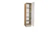 Vorratschrank- B ca. 50 cm, Eiche Dekor, Weiß, Matt