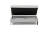Megahocker - mit Stauraum, LB. ca. 140x80, Stoff, Creme