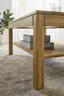 Couchtisch - mit Schubkasten, LBH ca. 115x70x54 cm, Asteiche massiv