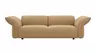 Sofa Motone - 3-Sitzer, Stoff, Kurkuma