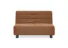 Faltsofa Easy - 2-Sitzer ohne Armlehne, ca. 140 cm inkl. Schlaffunktion, Stoff, Rot