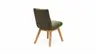 Stuhl Calgary - Leder, Olive