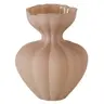 Deko-Vase - Braun, LBH 15x15x19 cm