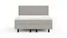 Boxspringbett Valencia - Liegefläche ca. 160x200 cm, Stoff, Mauve