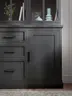 Buffetschrank Litchfield Metal - Graphit, Non-Antique / Metal, Black