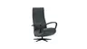 Relaxsessel Girona - Relaxfunktion (motorisch), Leder, Graphit