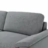 Ecksofa Oviedo - Ecke links mit 2,5-Sitzer, Stoff, Grau