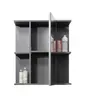 Spiegelschrank- B ca. 60 cm, Anthrazit, Spiegel