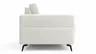 Schlafsofa Laredo - 2,5-Sitzer inkl. Schlaffunktion und Armlehne klappbar, Stoff, Offwhite