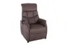 TV-Sessel MARLO - Relaxfunktion, Stoff, Braun