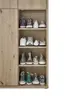 Schuhschrank FAID- B ca. 109 cm, Eiche Dekor