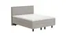 Boxspringbett Valencia - Liegefläche ca. 160x200 cm, Stoff, Mauve