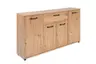 Sideboard- B a. 138 cm, Eiche Dekor