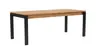 Esstisch Farmingdale - ausziehbar, LB ca. 200x90 cm, Eiche massiv, natur geölt