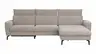 Ecksofa Avela - 2,5-Sitzer mit Longchair rechts inkl. Kopfteile verstellbar, Relaxfunktion und Longchair verstellbar (motorisch), Stoff, Bisquit