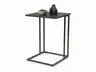 Beistelltisch - LB ca. 43x38 cm, Anthrazit