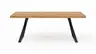 Esstisch Clifton - LB ca. 220x100 cm, Zerreiche massiv