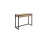 Konsole- LB ca. 100x35 cm, Eiche Dekor, Anthrazit